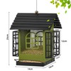TRSPCWR Bird Feeders for Outdoors Squirrel Proof, Hanging Bird Feeder