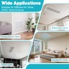 Chiligent Sound Deadening Kit for Vent, 2 Pcs Enhanced Sound