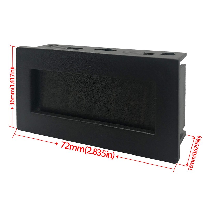 DIGITEN 4 Digital Blue LED Tachometer RPM Speed Meter +