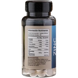 Pharmadan Zinc 20mg, 100 Tabletas de 430 mg c/u