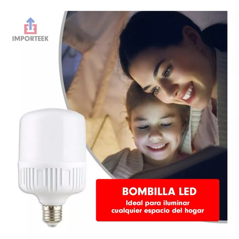 Importeek 3pz Foco Bombilla Lampara Luz Led Iluminacion Casa Ahorr