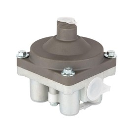 HPOPUAUTO Sealco 110380 Automatic Relay Valve, 1.5 PSI Crack Pressure, 4 Delivery Ports, Nipple Mounted
