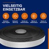 Wulkow Wulkow EPDM Zellkautschuk DICHTUNGSBAND selbstklebend - BREITE: 5mm bis
