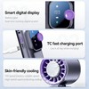 ICE FAN YX166 199-Speed Cooling Handheld Fan, 4000mAh Rechargeable, Foldable