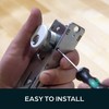 Summit DOORWARE Mortise Cylinder Hook Bolt with Keys | Adam