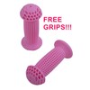 Ammaco Girls Pink Bike Accessories Pack Dolly Seat, Bow Basket,