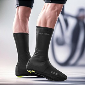 KINGBIKE Overshoes Bicycle Shoe Covers MTB Road Bike Overshoes Overshoes Cycling Shoe Covers Breathable and Comfortable for Adults Youth Men Women (42-45)