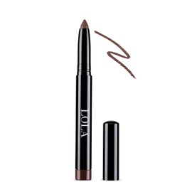 Lola Make Up by Perse Eyeshadow Stick with Sharpener 24H Long Lasting Sweat Proof Eyeliner, Vegan and Cruelty-Free Eye Makeup Cosmetic for All Skin Types, Dazzling Bronze (02)