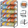 Simple Trending Can Rack Organizer, Stackable Can Storage Dispenser Holds