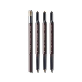 The Saem [2 packs] The Saem Eco Soul Pencil and Powder Dual Brow 4colors Dark Brown Brown / [2개입]더샘 에코 소울 펜슬 앤 파우더 듀얼 브로우 4colors 진갈색 갈색