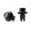 GTOWNWORKS 8 mm Wheel Rim Rivets, 50 Pcs (Black), 8mm/0.31in