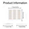 XPEX Pack of 480 Slip-On Lids Stripes, Double-Sided Eyelid Tapes,