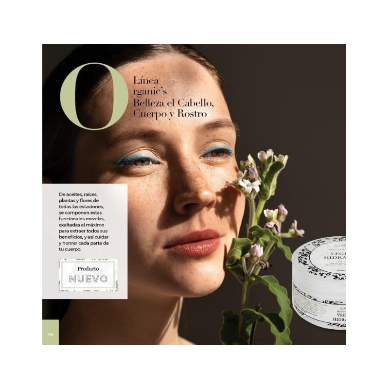 Mascarilla Capilar Vegetal Hidratante Efecto Queratina Florigan® 180grs.
