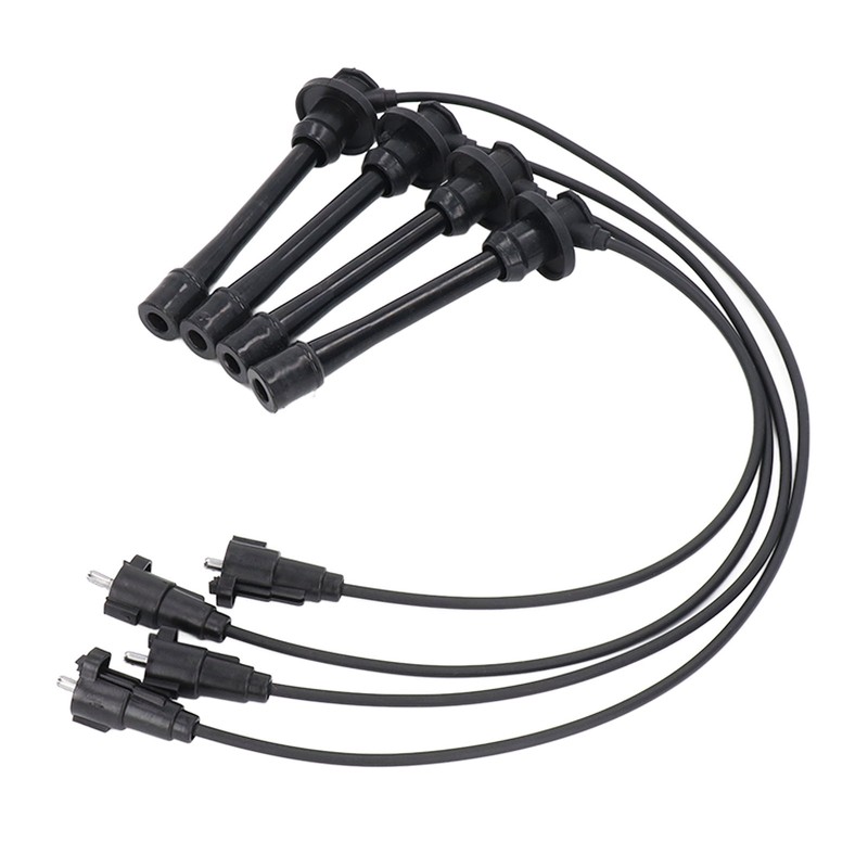 4pcs Spark Plug Wire Set 90919‑22387 Ignition Cable Kit Replacement