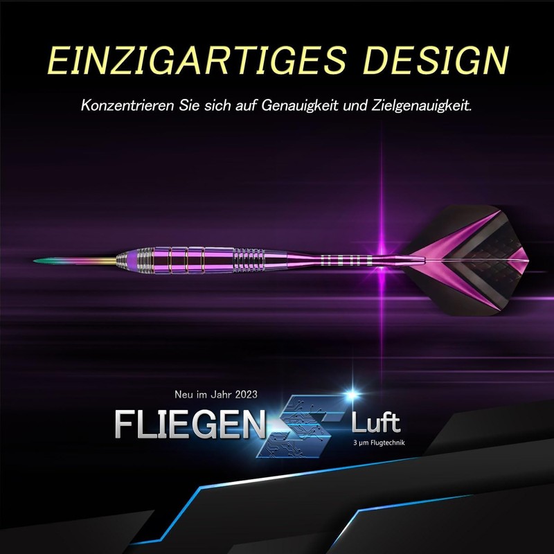 Lavishio Dart Metal Tip Set 3 Aluminum Dart Shafts Steel