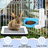 LOYIM 19 Pcs Rabbit Starter Kit Small Bunny Litter Box