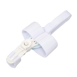 Adjustable Hallux Valgus Corrector Bunion Splint Orthopedic Bunion Toe Straightener Day Night Support White