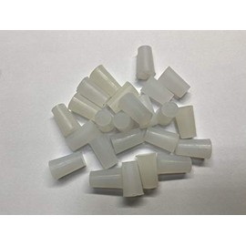 dexierp Protection Force ストッパー プラグ 3/8" 9-10 mm ホール (パック 50) チューブ ボトル オープニング用 7/16-14 UNC 7/16-20 UNF M11 スレッド ナット ペイント マスキング 再利用可能 シリコーン ゴム STS0438-(50 パック)