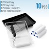 Bates- Paint Roller Kit, 9 pcs, 6-Inch Foam Paint Roller