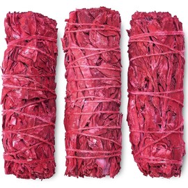 4-Inch Dragon's Blood Sage Smudge Sticks