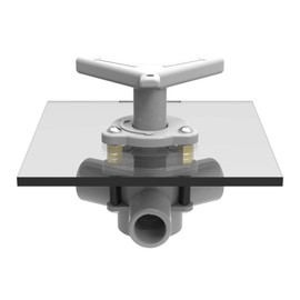 Sea-Lect® 94 Series Flush-mount Y-Valve with 1/2 in Tapped Ports
