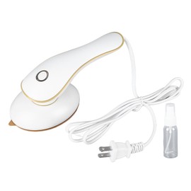 Mini Ironing Machine Anti Stick Foldable White Quick Heating with Spray Bottle Handheld Steam Iron for Travel Business Trip
