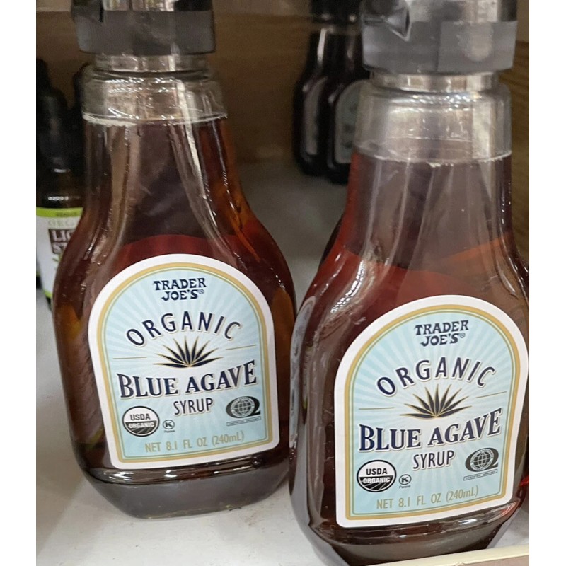 Trader Joe's 2 PACK TRADER JOE'S ORGANIC RAW BLUE AGAVE