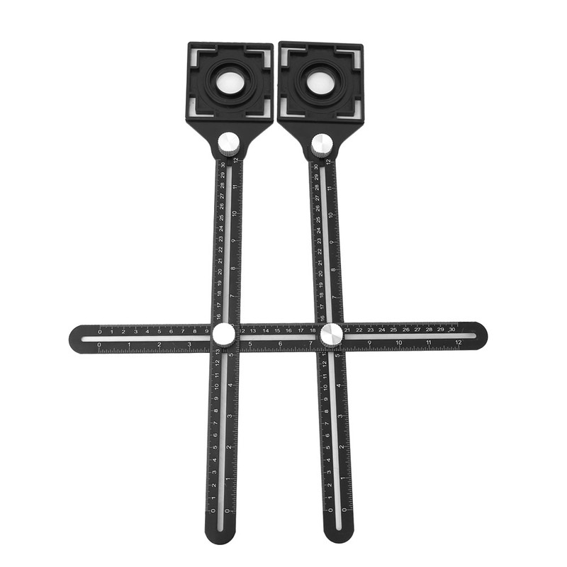 Multi functionalDual head Universal Adjustable Ruler Ceramic Tile Opening Hole