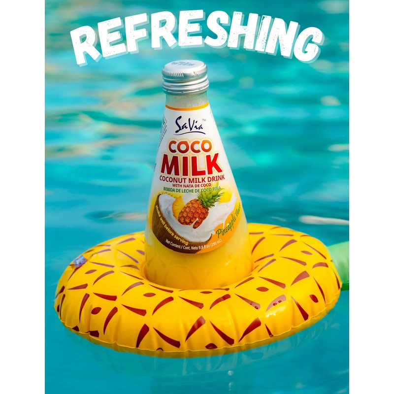 Savia - Coconut Milk Drink, Quality Coconut-Based Beverage, Made with