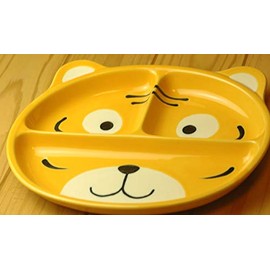 Setomo Ichiba Children's Tableware Lunch Plate (Tiger) 59a-8-tiger