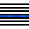 Own THIN BLUE LINE POLICE SUPPORT AMERICAN FLAG PICKUP TRUCK