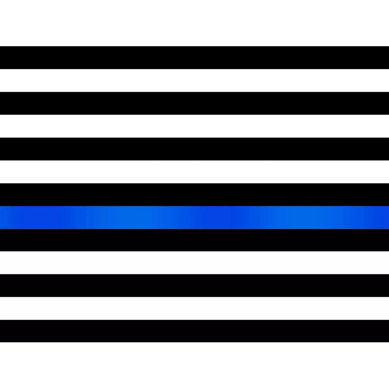 Own THIN BLUE LINE POLICE SUPPORT AMERICAN FLAG PICKUP TRUCK