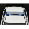 LED Ready Lightbar 1/18 LED Ready Whelen Edge Lightbar Blue