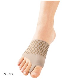ソルボ 外反母趾サポーター スキニーパワーフィット Sサイズ(左) 21.5~23.0cm ベージュ