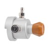 Soda Refill Adapter Aluminium Rubber With Air Release Switch and