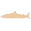 Shark Shaped Wooden Ruler