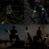OMKHE Rechargeable LED Armband for Running(2 Pack), Light Up LED