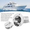 Boat Deck Filler with Key Cap Marine Stainless Steel Hardware