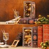 MiniCity DIY Book Nook Kit for Adults, 3D Wooden Puzzle