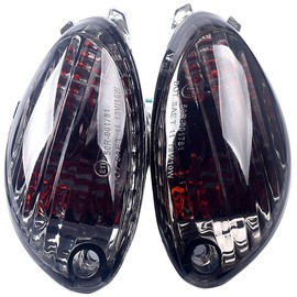 Bright2wheels Motorcycle LED Rear Turn Signals Compatible with 2008-2019 Hayabusa GSXR1300,Smoke