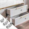 Cylinnda Cabinet Locks with Keys, 1-1/2" Long Cam Locks Keyed