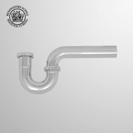 Bathroom Sink P Trap Chrome 1 1/2" Heavy Duty | Renovator's Supply