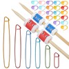Syhood Row Counter Knitting Accessories, Includes 4 Pieces Row Counter