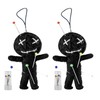 JYNVO Set of 2 Voodoo Doll with Needles, Joke Items,