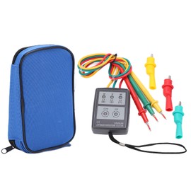 SP8030 3 Phase Sequence Rotation Meter Compact Handheld Battery Free Industrial Phase Rotation Tester