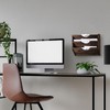RattanView 3 Wall Wood File Organizer Hanging File Organizer for