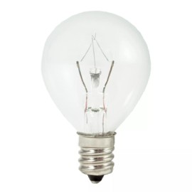 Bulbrite 461025 KR25G11CL Krypton Xenon 120V 25W G11 Candelabra E12 Clear 2700K