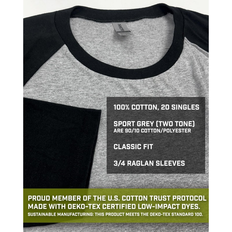 No Squatting in The Texting Rack 3/4 Sleeves Raglan T-Shirt