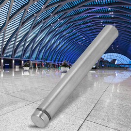 4pcs Stainless Steel Advertising Nail Standoff Fixings Bolts Holder Screw Hollow Glass Standoff Pin (12*120mm)