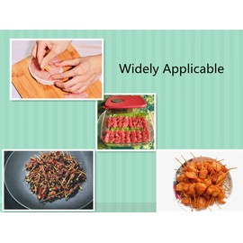 600Pcs Portable Toothpicks, Bamboo Toothpick,Cocktail Stick Appetizer Sticks Fruit Picks for Cocktail Sandwiches Appetizers,Fruit cuttings